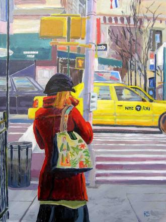 Crossing Madison Avenue