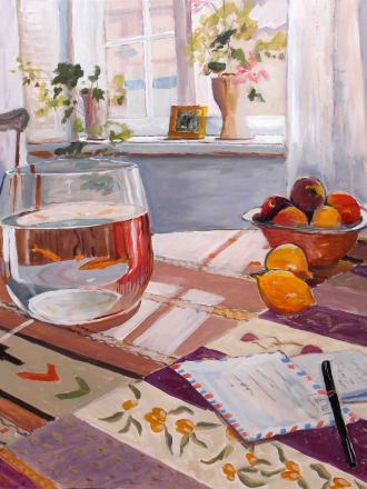 Interior with Goldfish